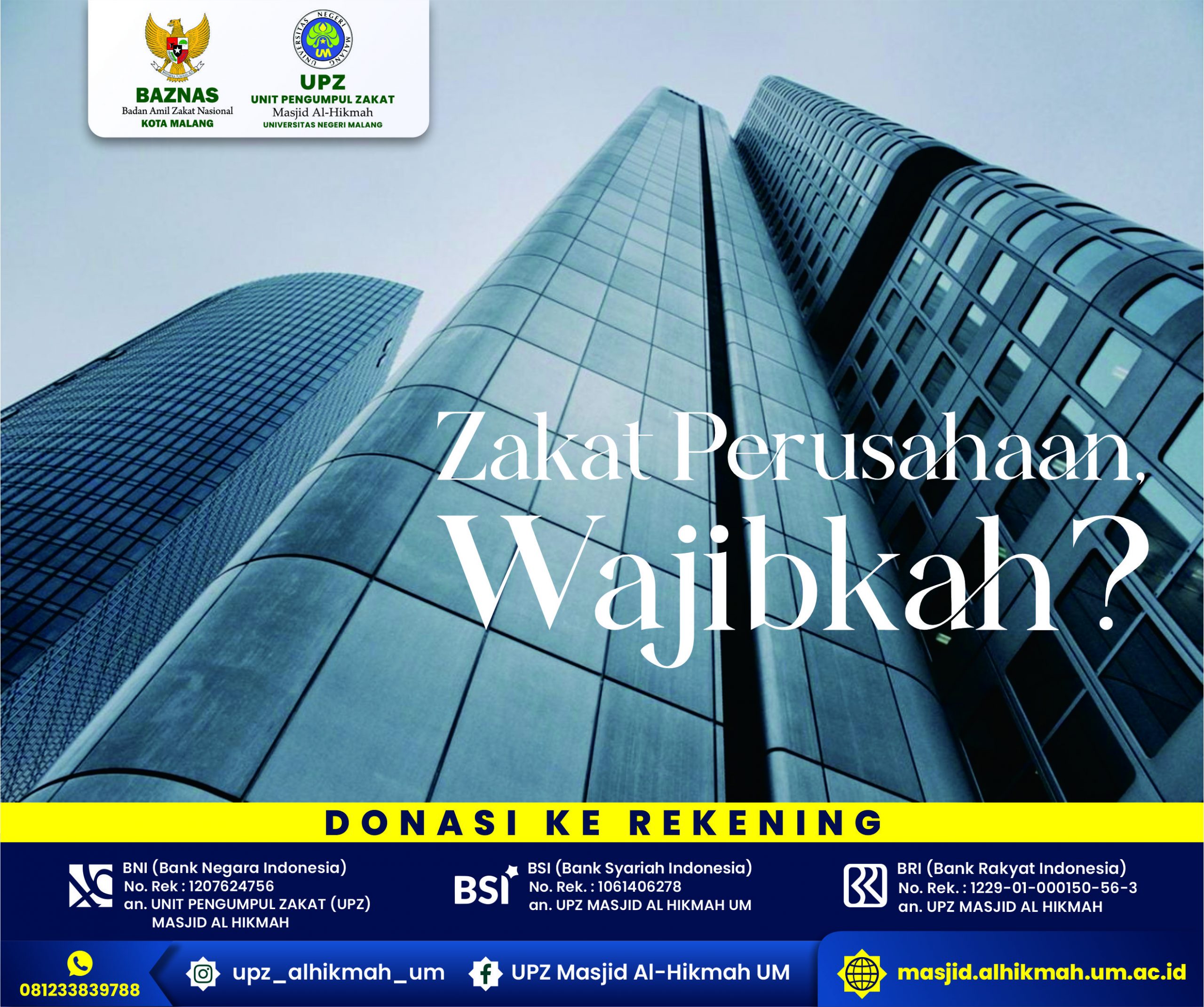 ZAKAT PERUSAHAAN, WAJIBKAH?